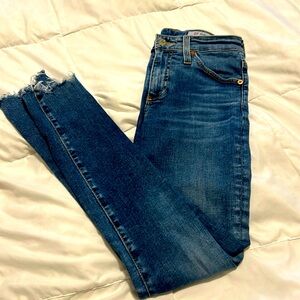 EUC AG Adriano Goldschmied Farrah Skinny Ankle Jeans